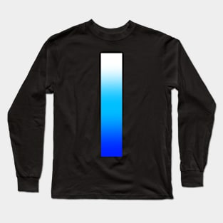 Blue Letter I Long Sleeve T-Shirt